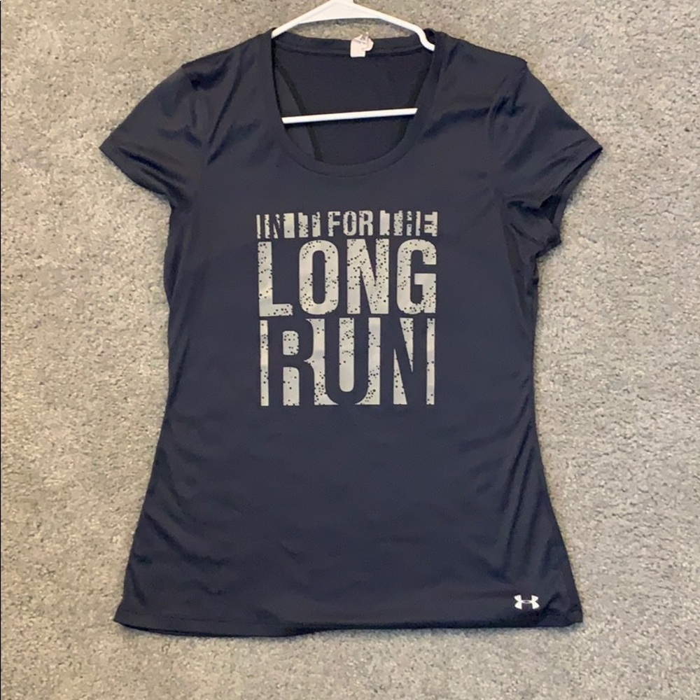 Women’s under armour running tshirt